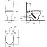 Унитаз IDEAL STANDARD Oceane Junior W702401